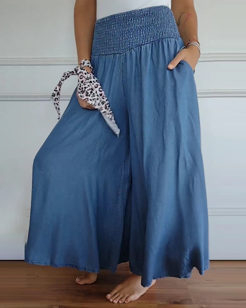 Aspasia | Linen Elastic Skirt