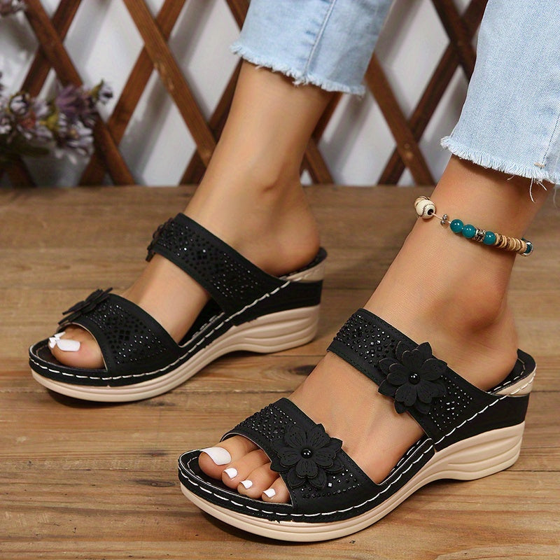 Marisol | Floral Sandals for Women