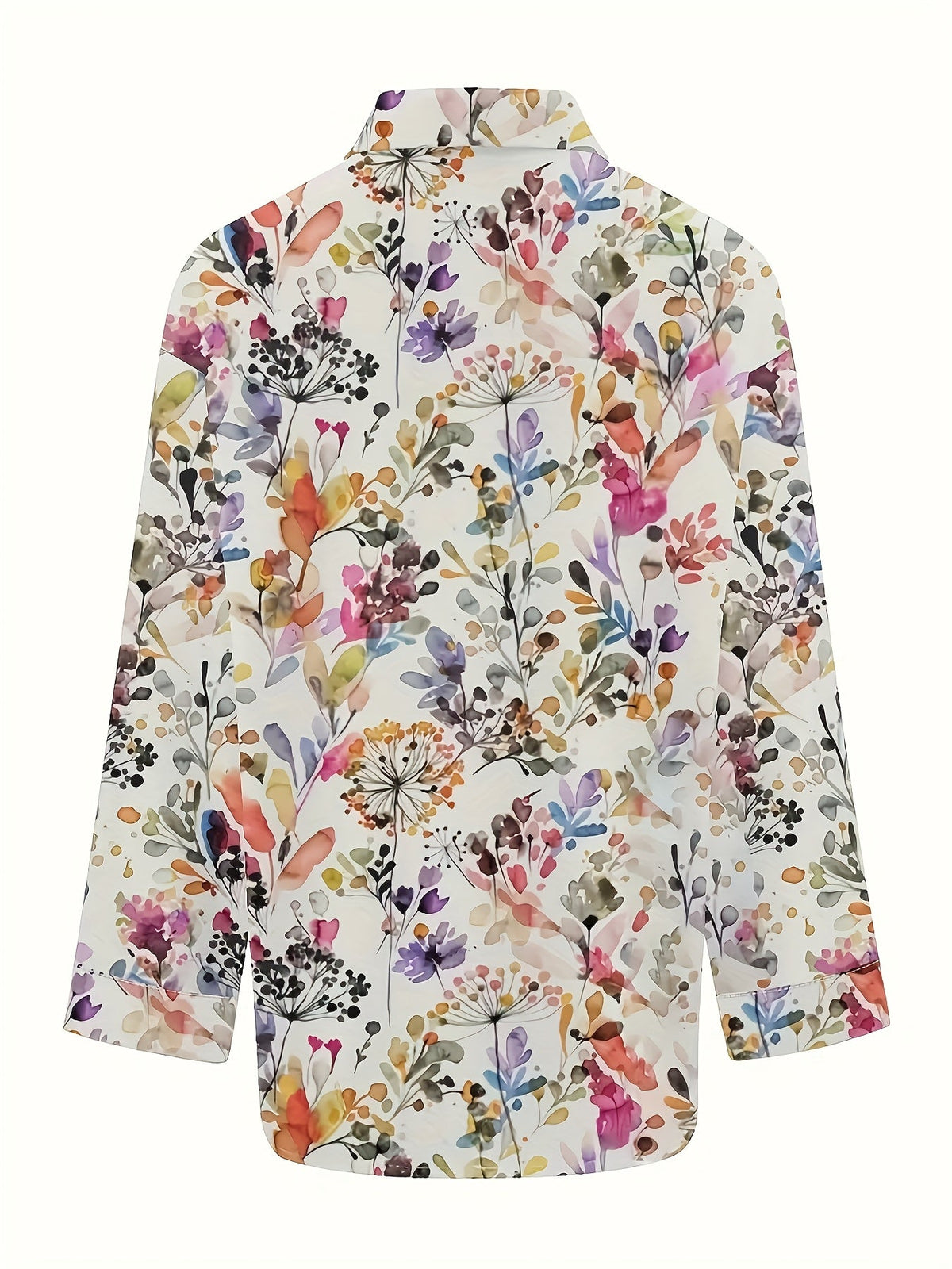 Benedita | Floral Long Sleeve Shirt for Women