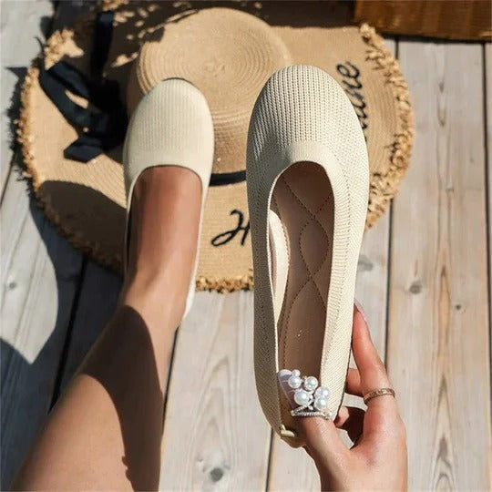 Ember | Knit Ballet Flats for Women