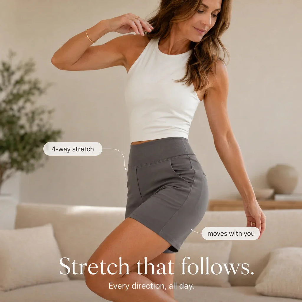 Florencia | Wide-Leg Tailored Shorts for Women