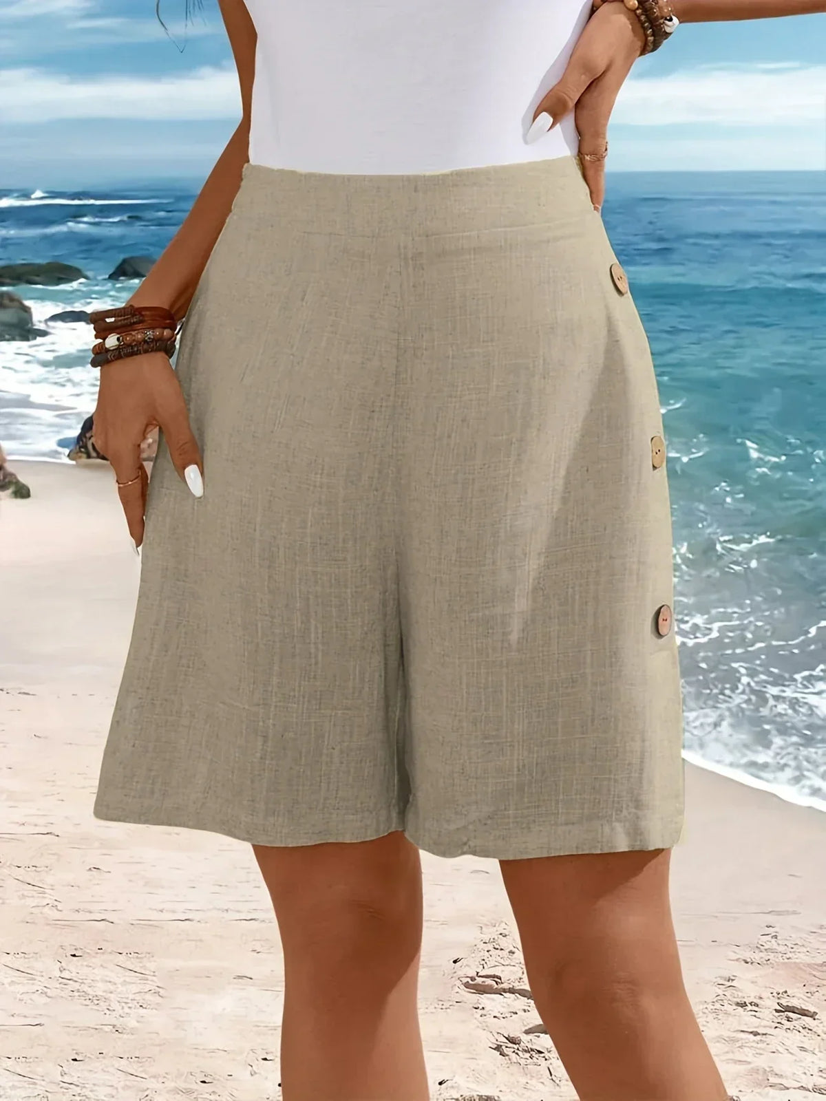 Whitney | Flowy Casual Shorts for Women