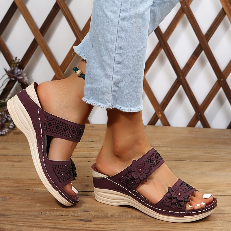 Marisol | Floral Sandals for Women