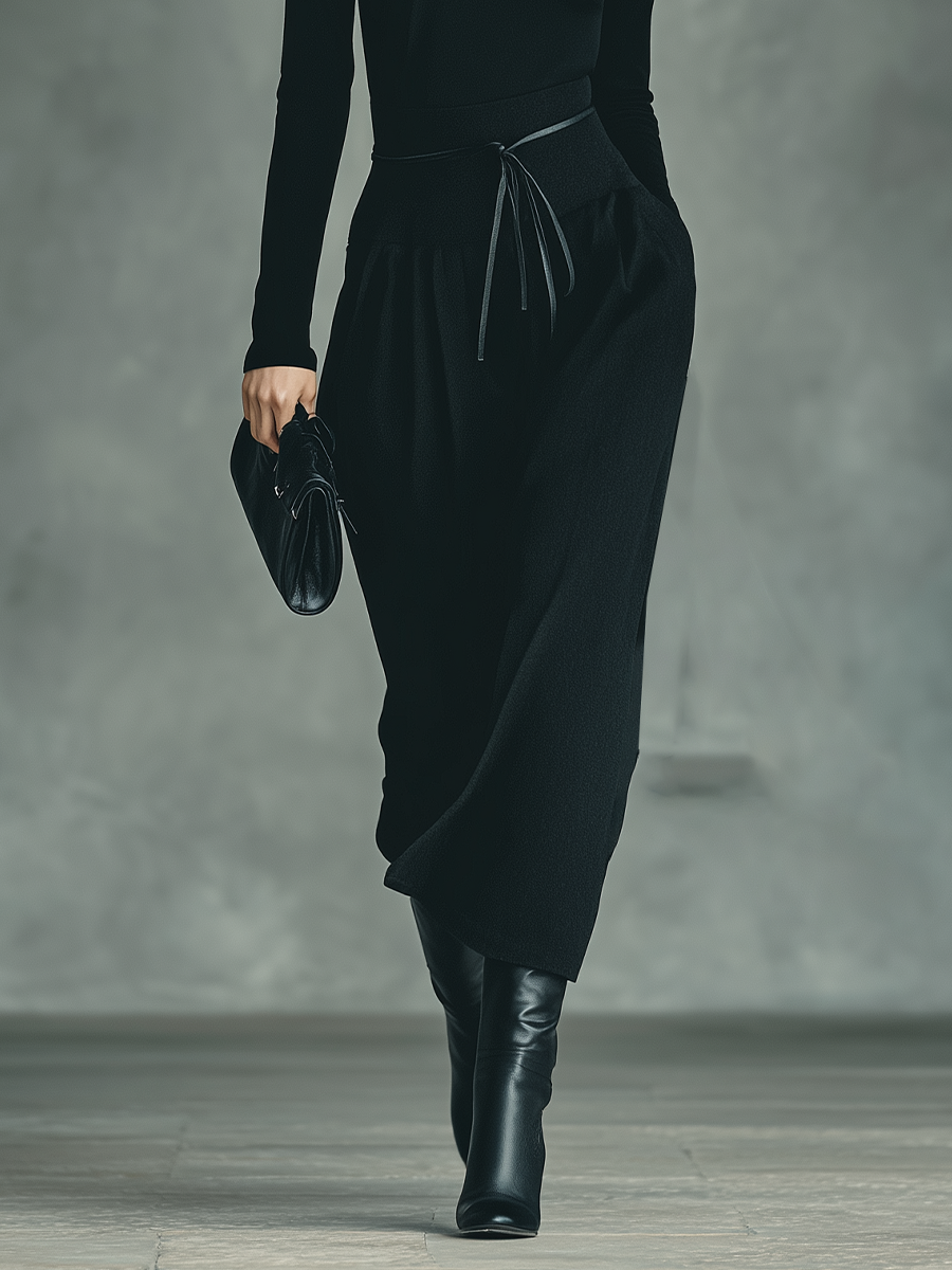Natalina | Knit Top and Stretch Skirt Set for Women