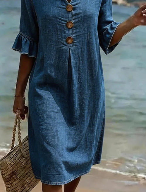 Beatrice | Cotton Mini Dress