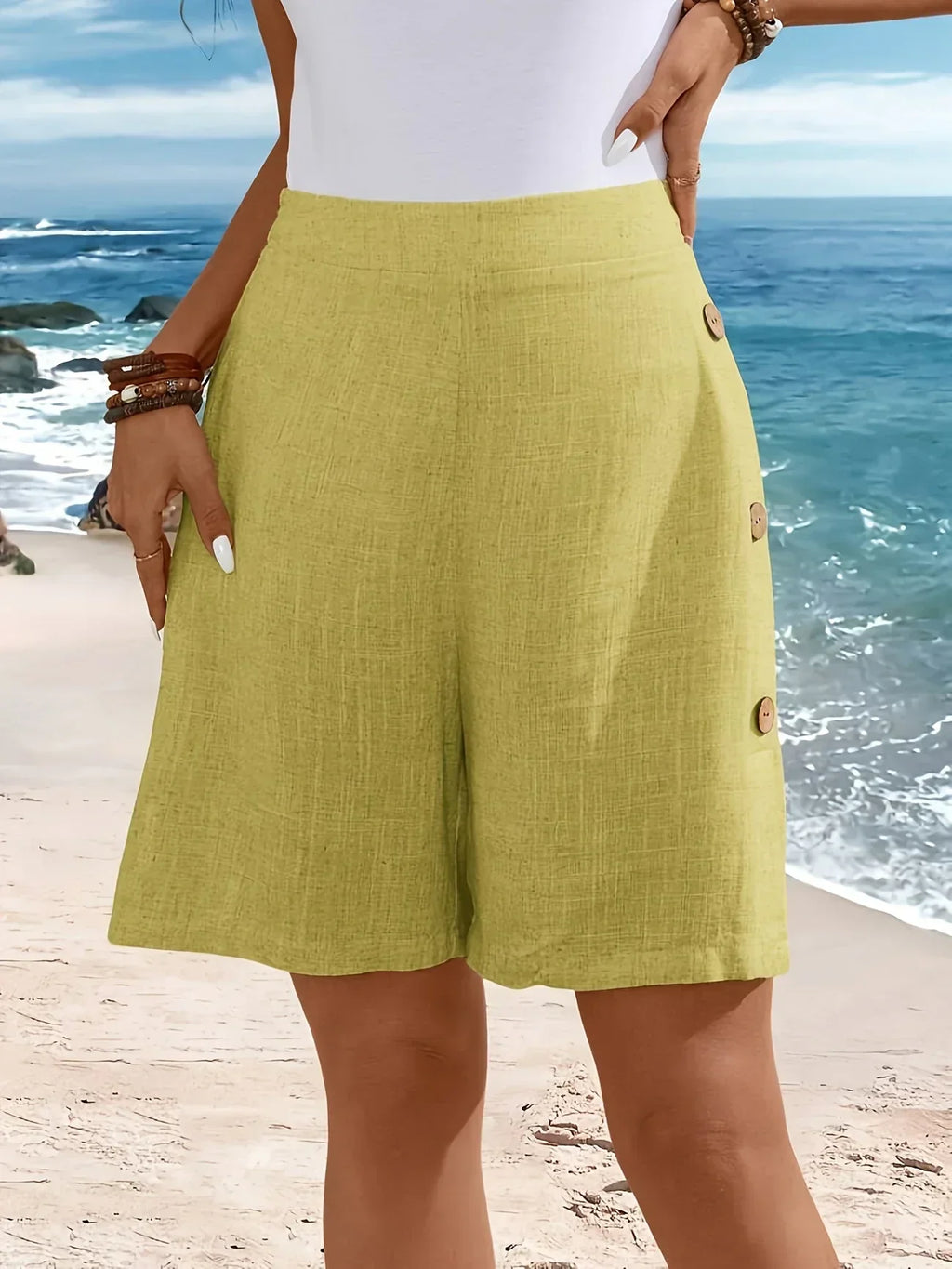 Whitney | Flowy Casual Shorts for Women