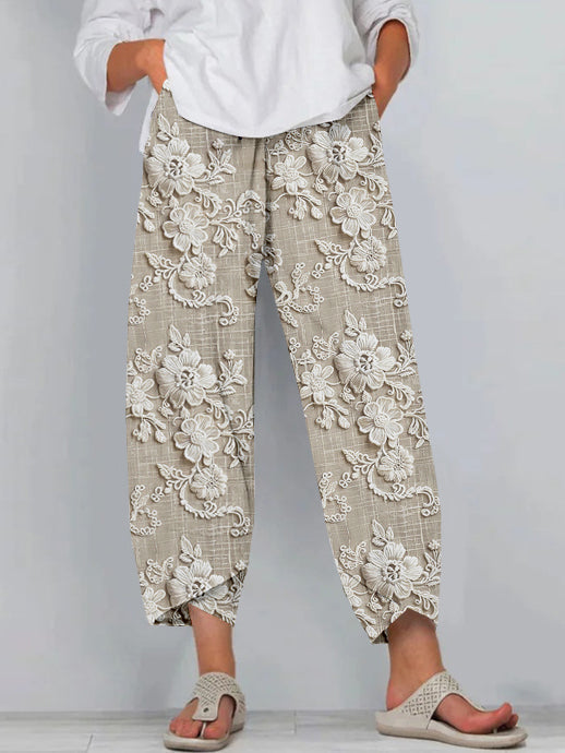Josefina | Floral Trousers for Women
