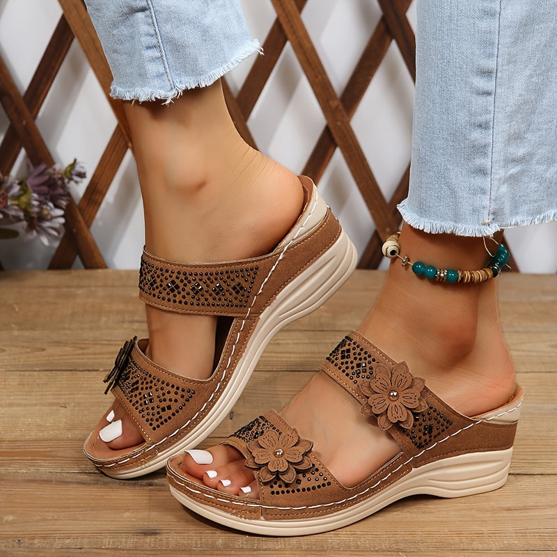 Marisol | Floral Sandals for Women