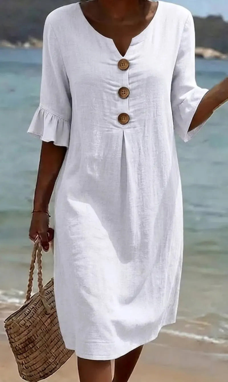 Beatrice | Cotton Mini Dress