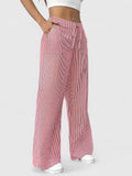 Dominique | Linen Wide-Leg Trousers for Women