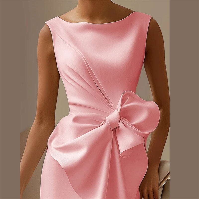 Cordelia | Bow Detail Midi Dress