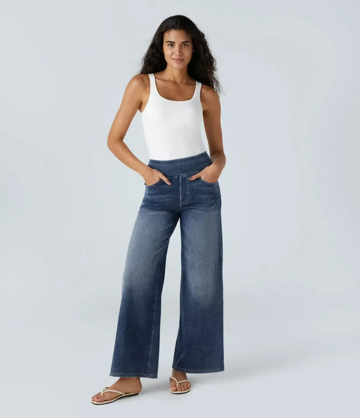 Nicolette | Linen Comfort Trousers for Women