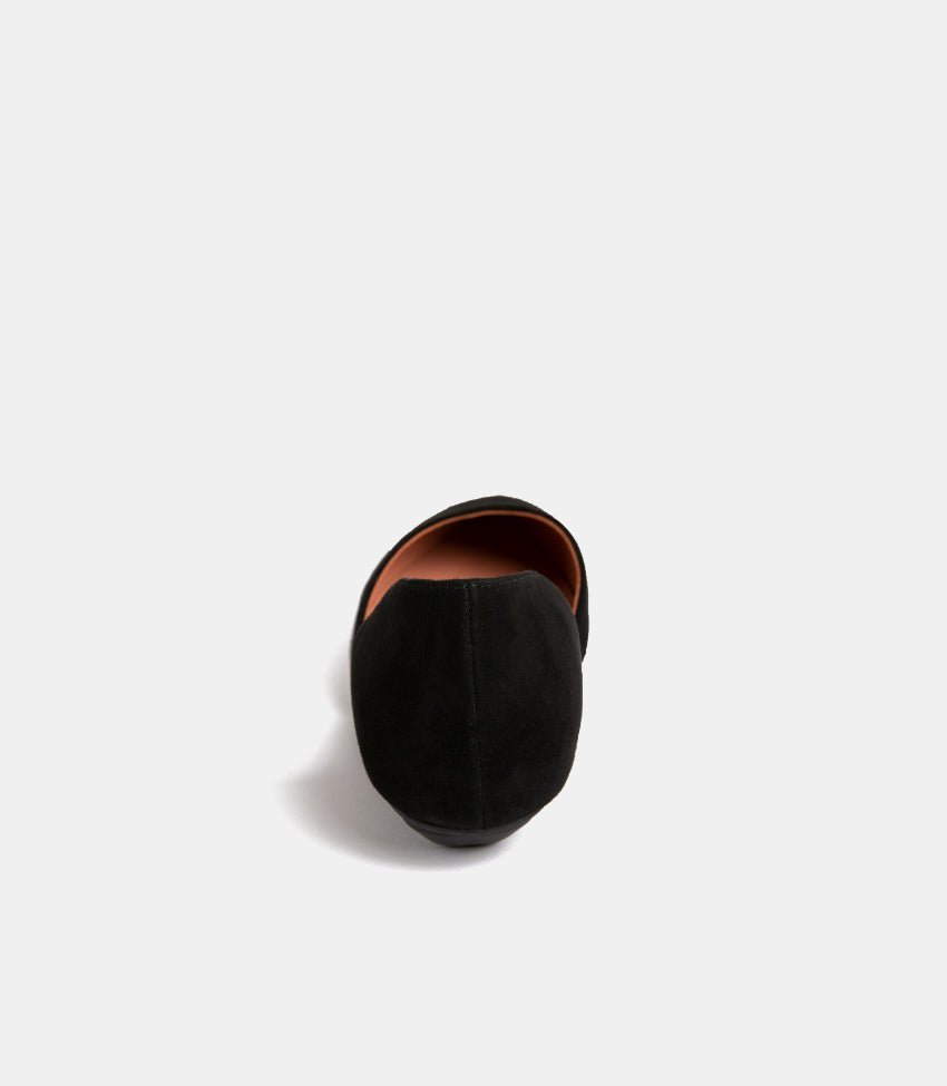 Oriana | Classic Black Block Heel Pumps