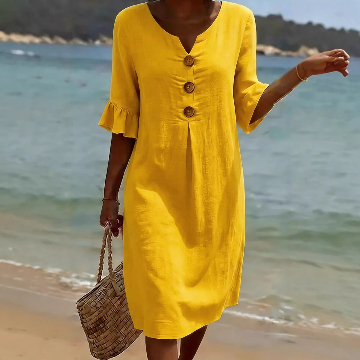 Beatrice | Cotton Mini Dress
