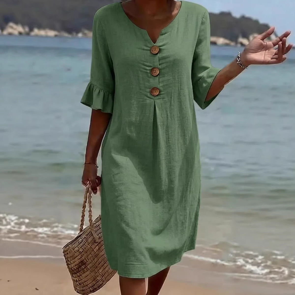 Beatrice | Cotton Mini Dress