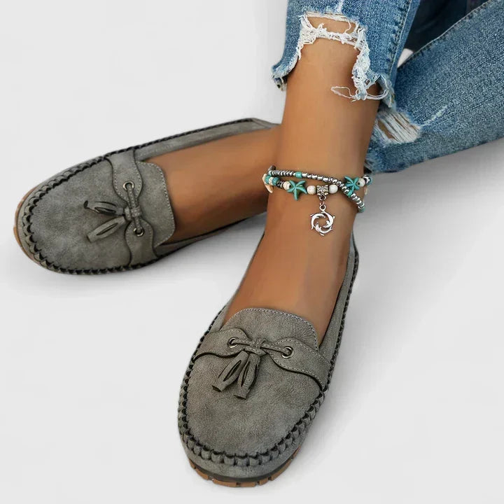 Encarnacion | Bow Detail Loafers for Women