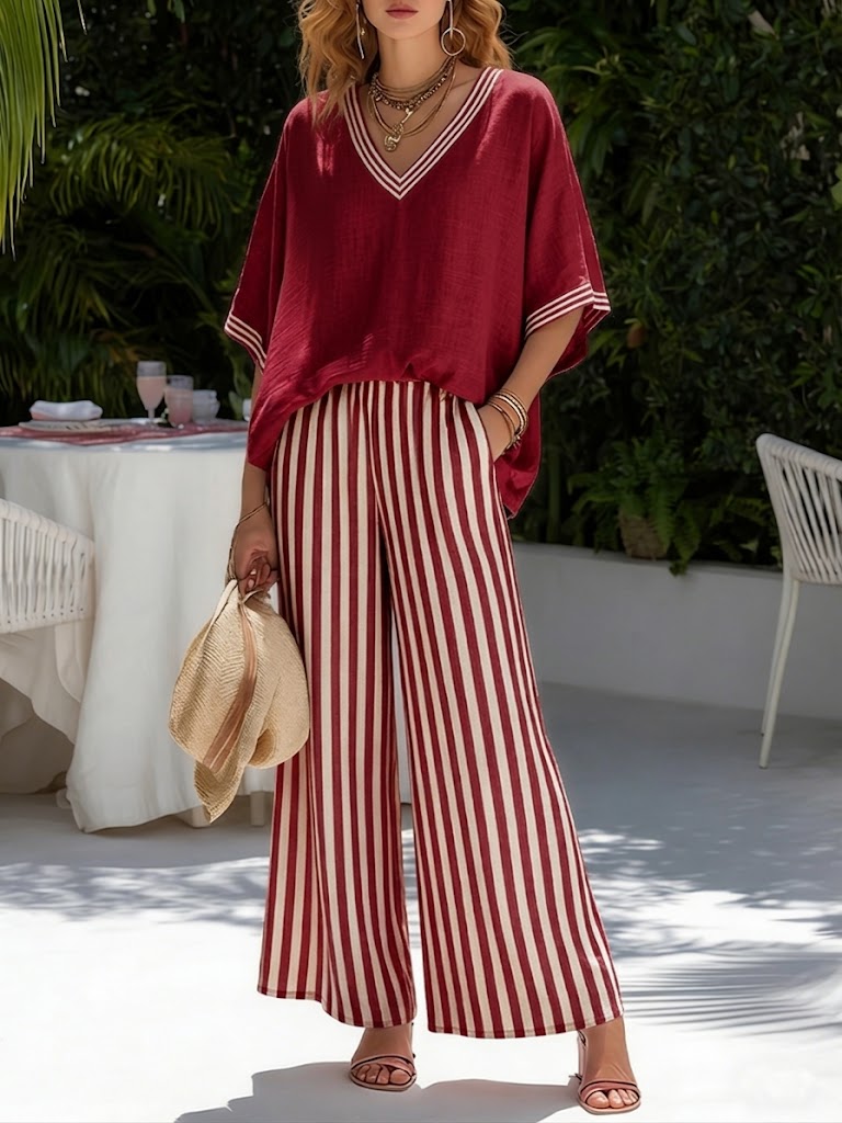 Francine | Stripe Set for Women