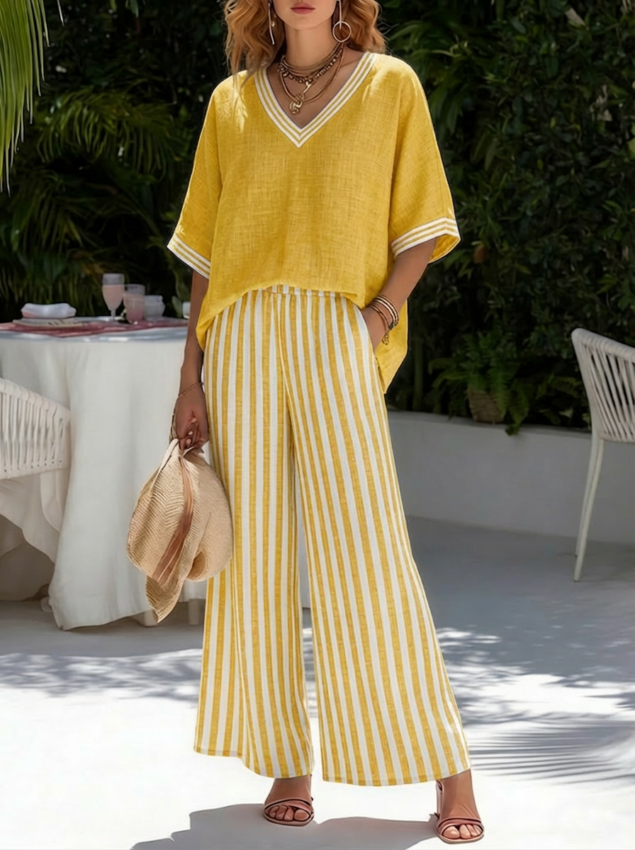 Francine | Stripe Set for Women