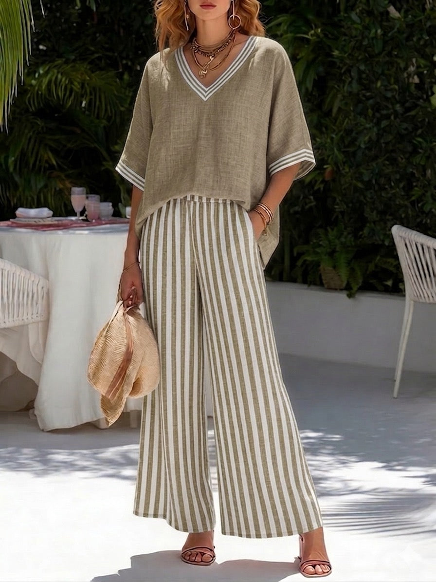 Francine | Stripe Set for Women