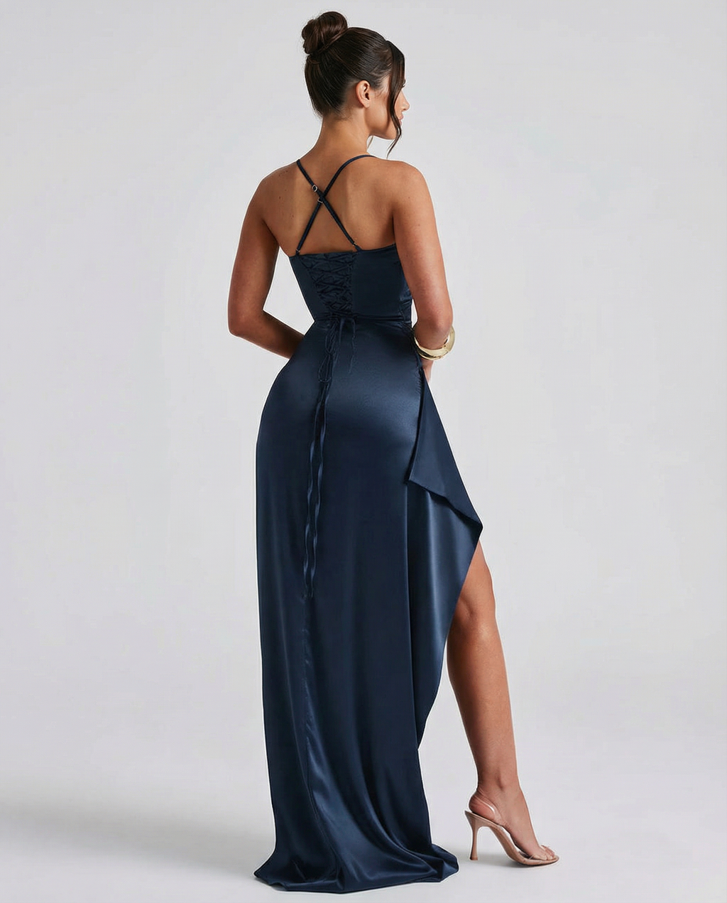 Sofia | Satin Maxi Dress