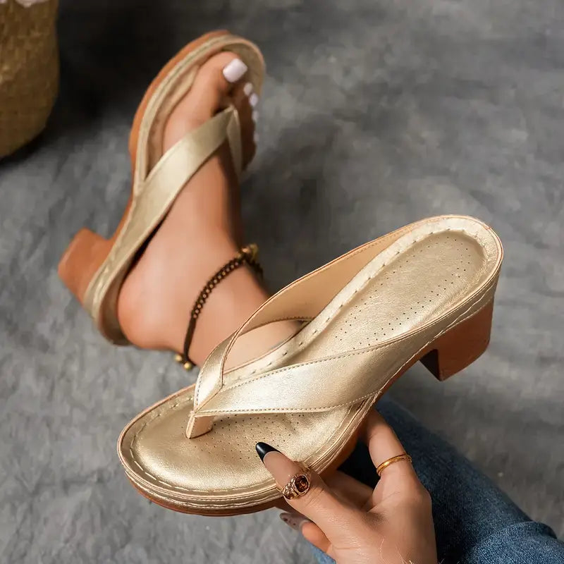Marilyn | Orthopedic Heeled Slippers