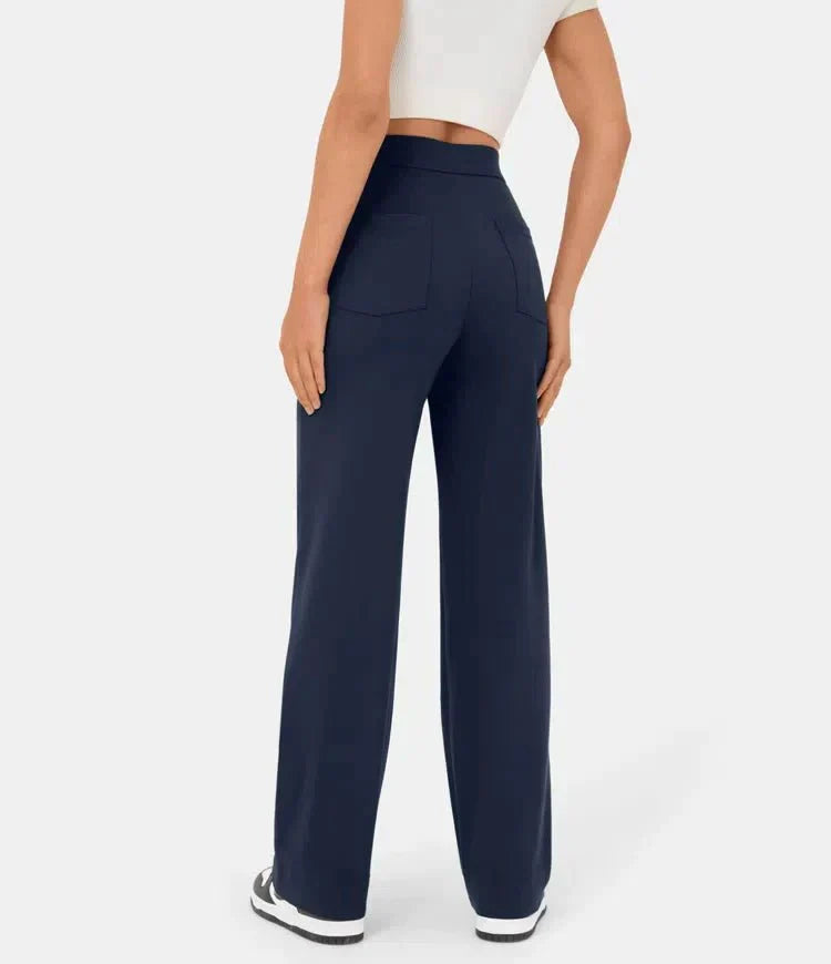 Odette | Relaxed Linen Casual Trousers for Women