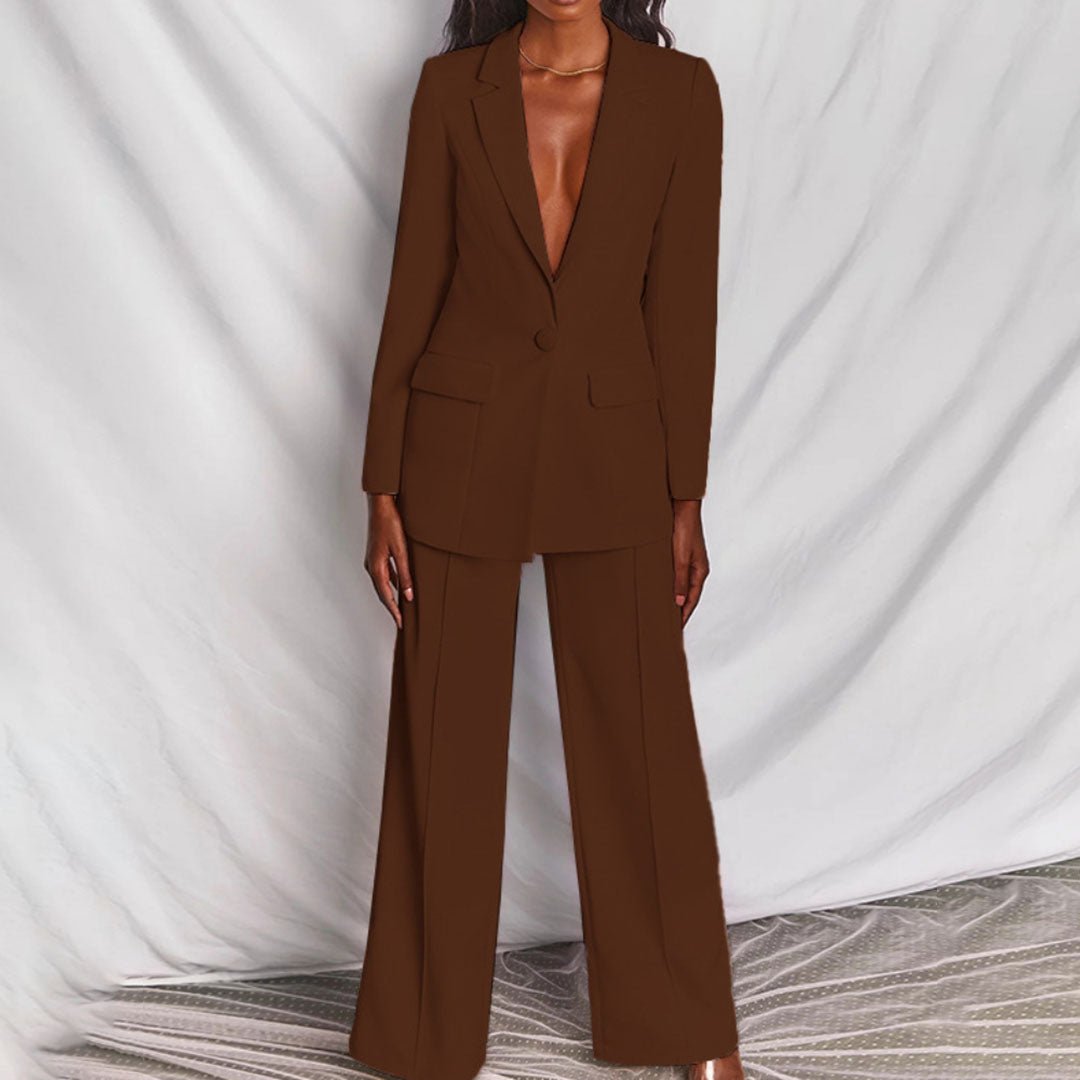 Leotine | Chic Blazer & Trousers Set for Women