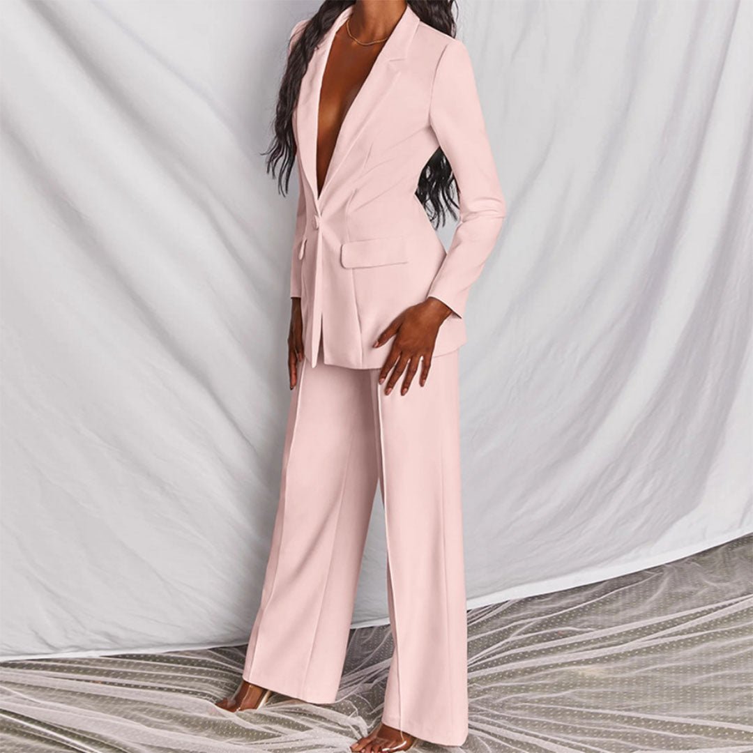 Leotine | Chic Blazer & Trousers Set for Women
