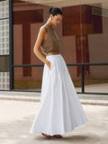 Concha | Flowy Midi Skirt for Women