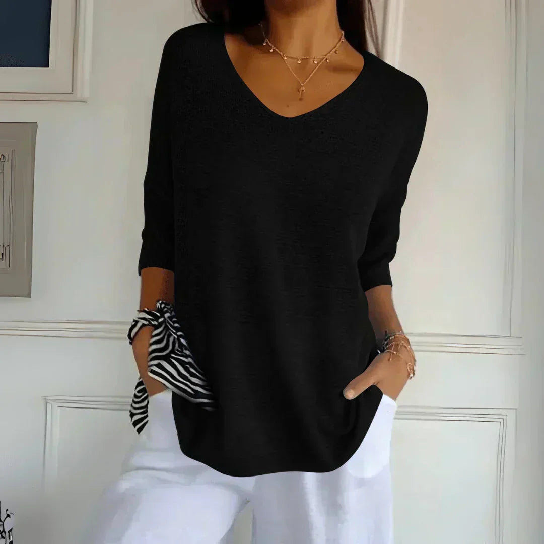Azure | Relaxed Elegant Top for Women