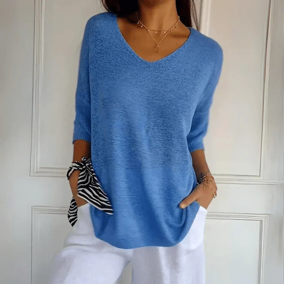 Azure | Relaxed Elegant Top for Women