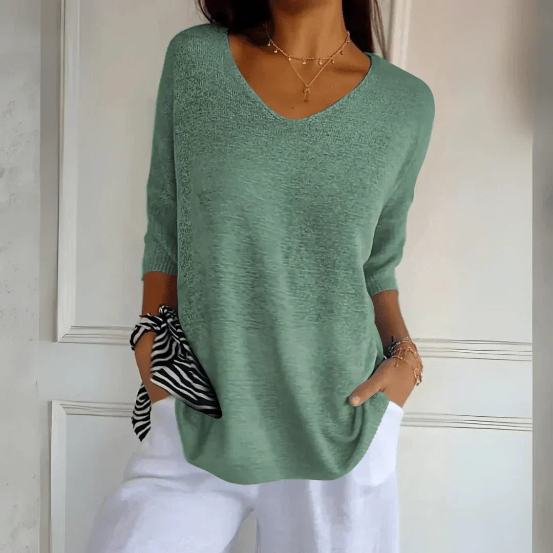 Azure | Relaxed Elegant Top for Women