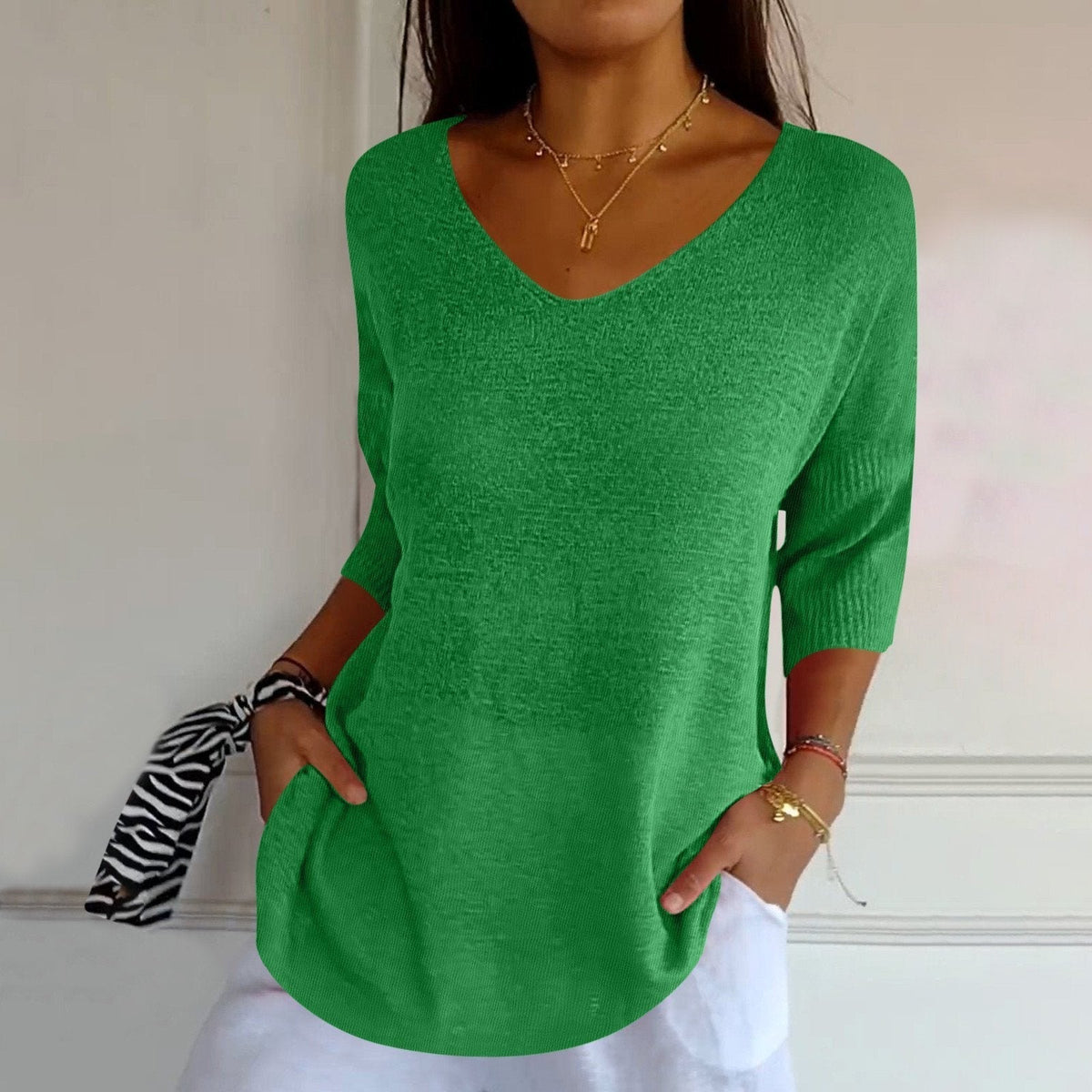 Azure | Relaxed Elegant Top for Women