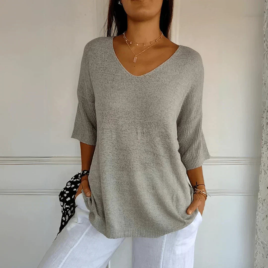 Azure | Relaxed Elegant Top for Women