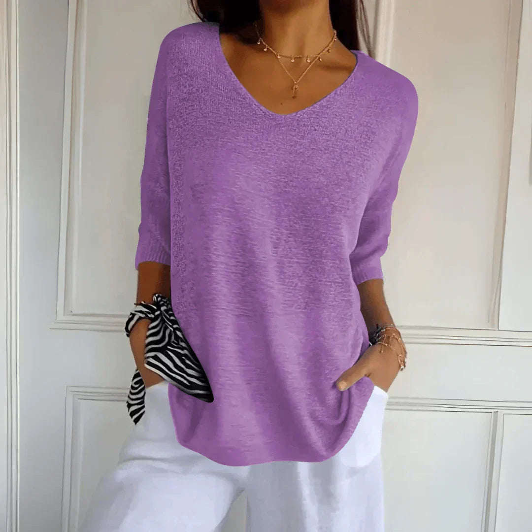 Azure | Relaxed Elegant Top for Women