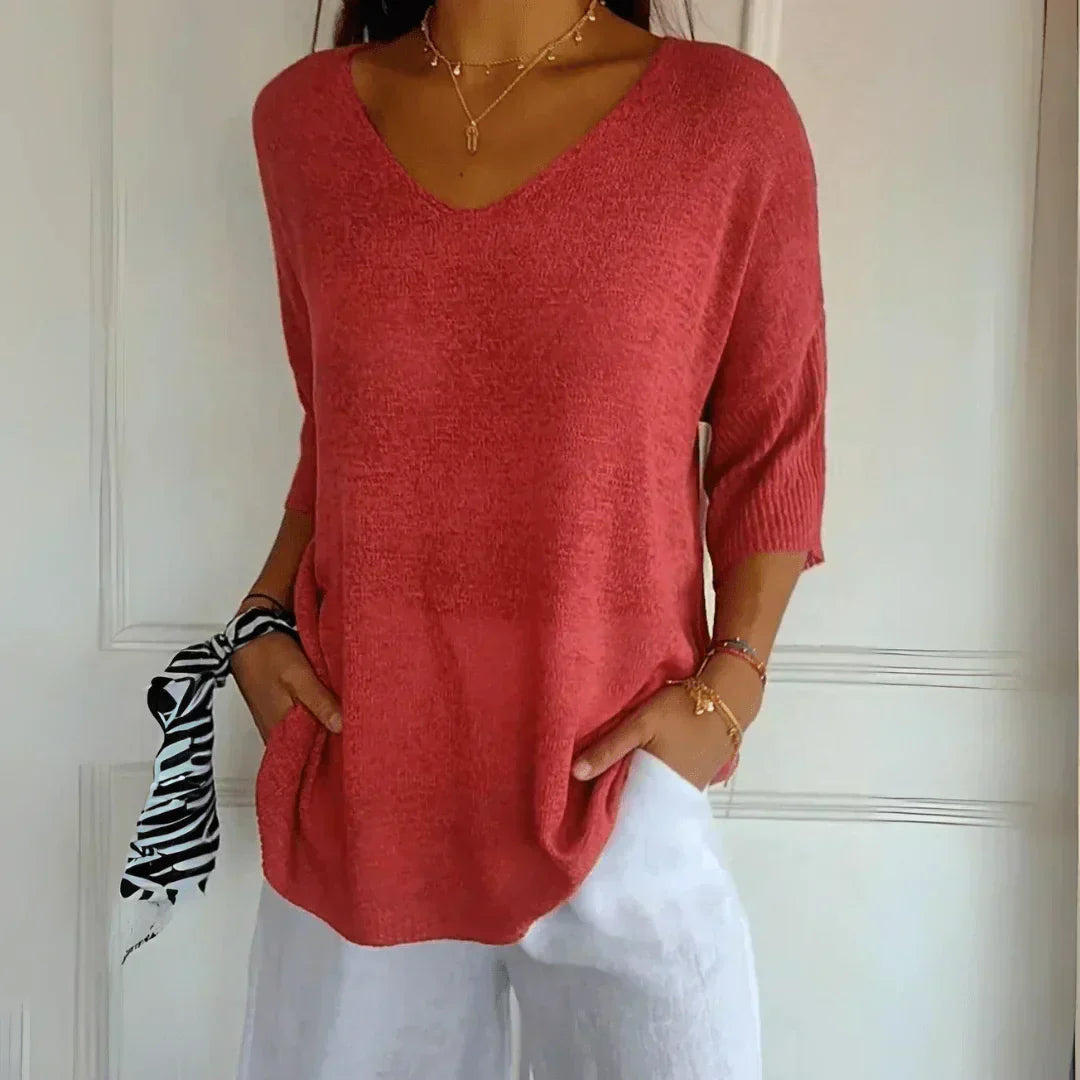 Azure | Relaxed Elegant Top for Women