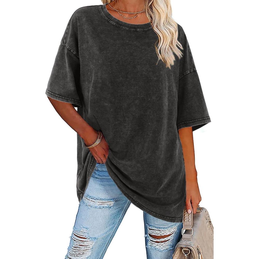 Frances | Relaxed Oversized Vintage Tee for Women