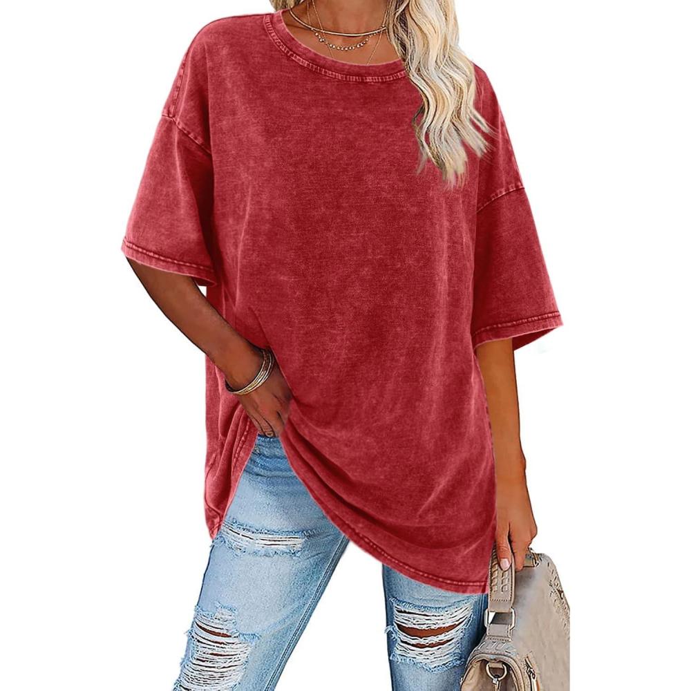 Frances | Relaxed Oversized Vintage Tee for Women