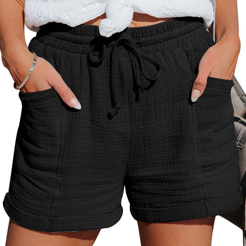 Virtudes | Casual Mid-Rise Shorts for Women