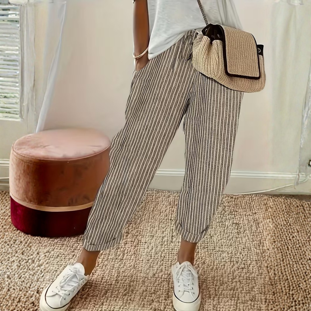 Nieves | Gathered Waist Pants for Women
