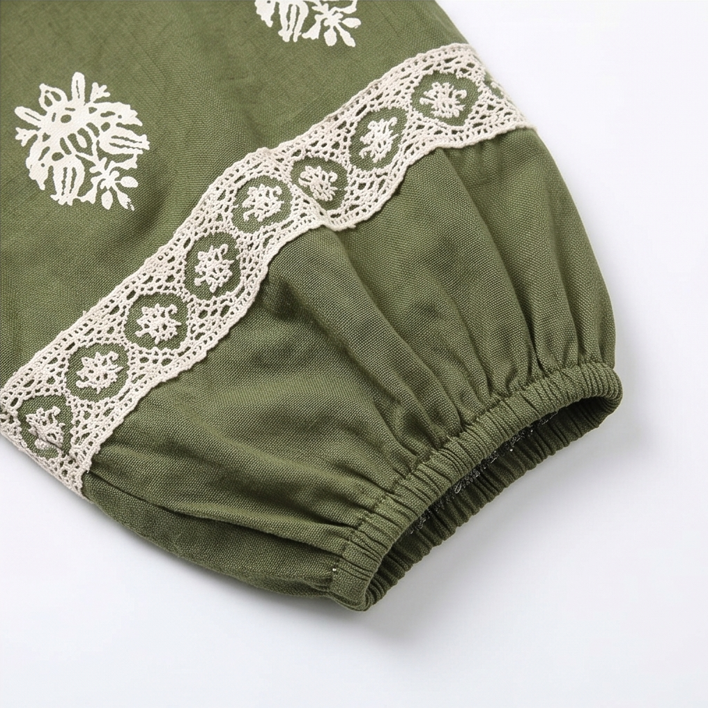 Solenne | Bohemian Off-Shoulder Matching Set for Women