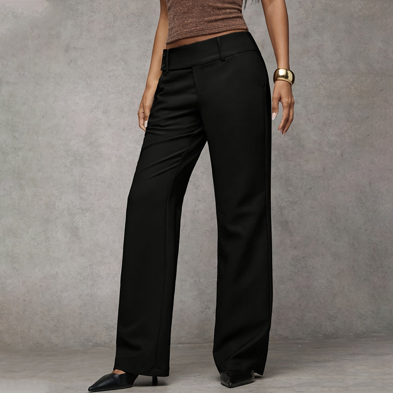 Penelope | Linen Flared Trousers for Women