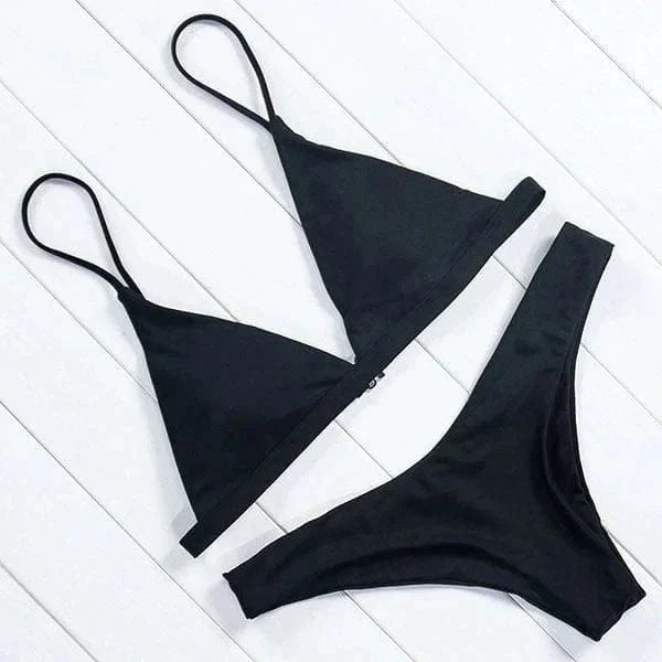 Tilly | Triangle Bikini Set with Adjustable Straps