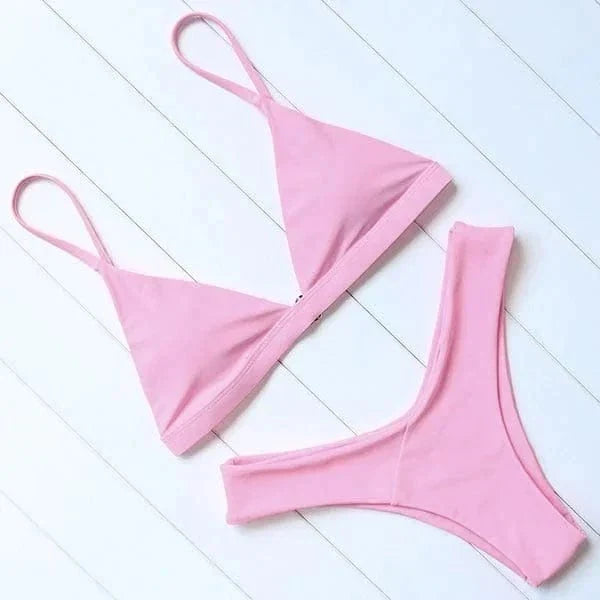Tilly | Triangle Bikini Set with Adjustable Straps