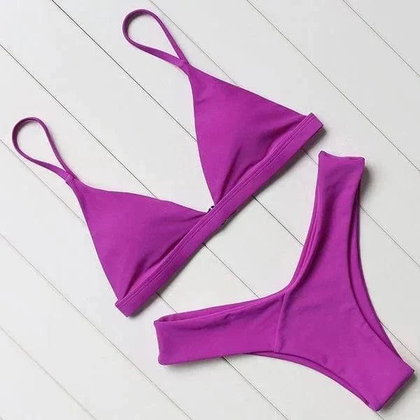 Tilly | Triangle Bikini Set with Adjustable Straps