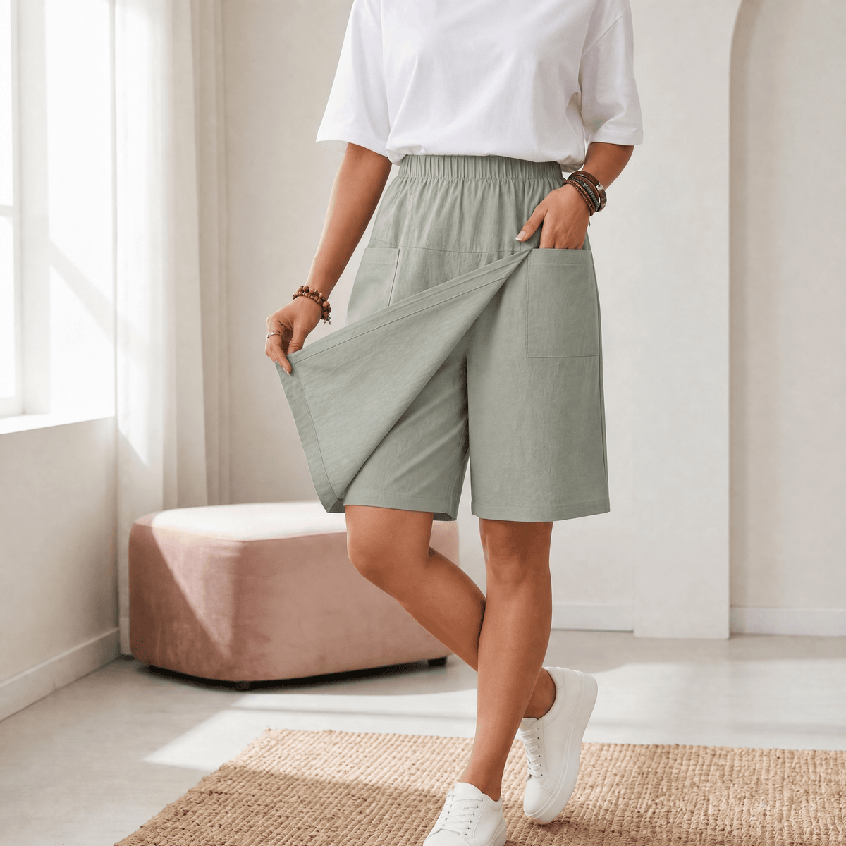 Antonia | Flowy Boho Shorts for Women