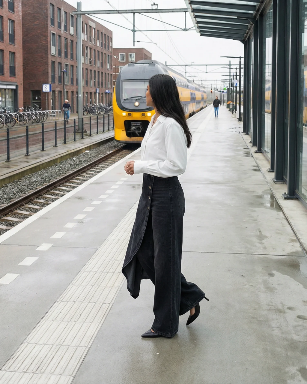 Vesper | Smart Pleat Front Pants for Women
