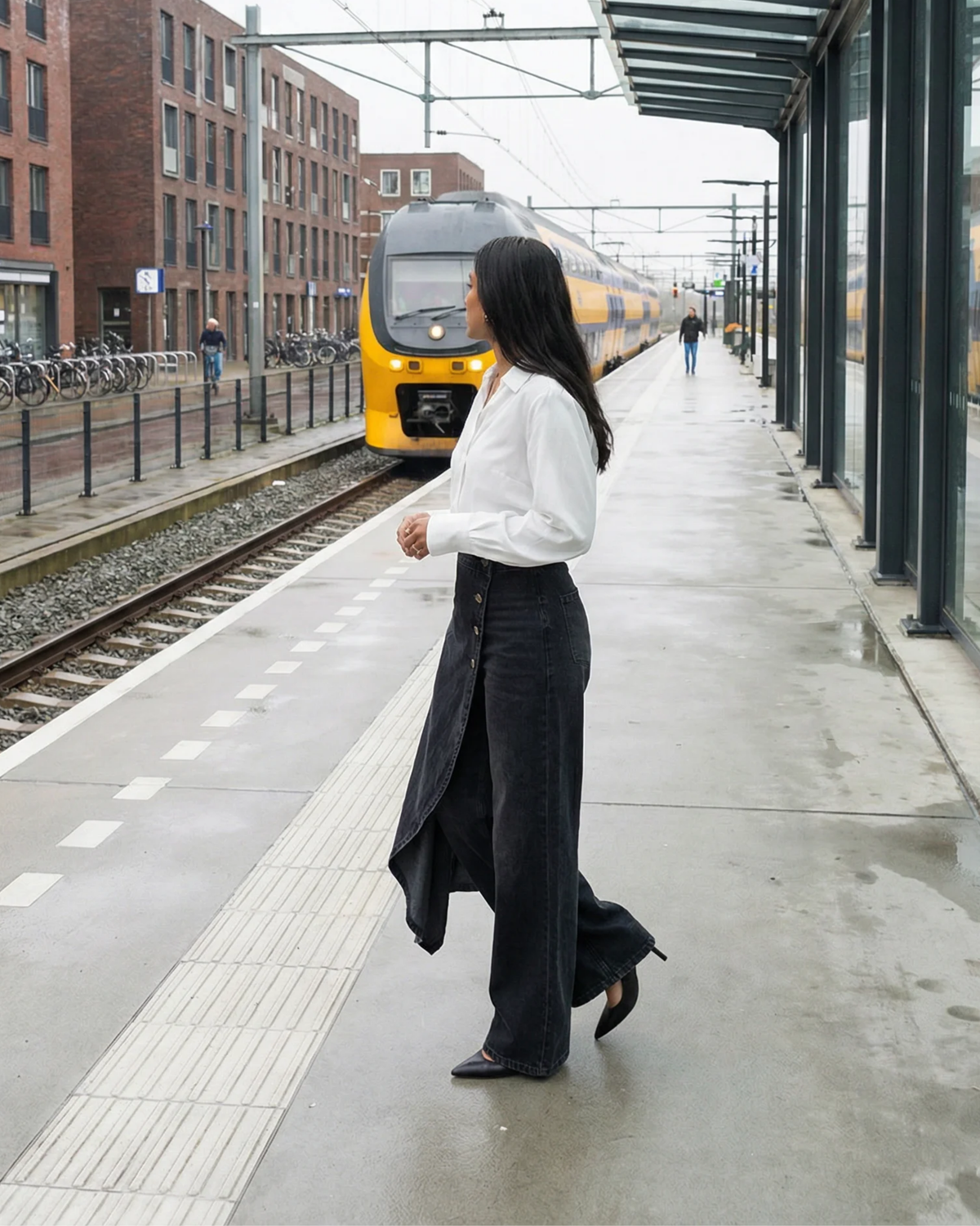 Vesper | Smart Pleat Front Pants for Women