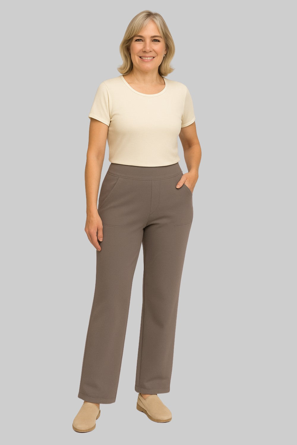 Selene | Linen Elegant Trousers for Women