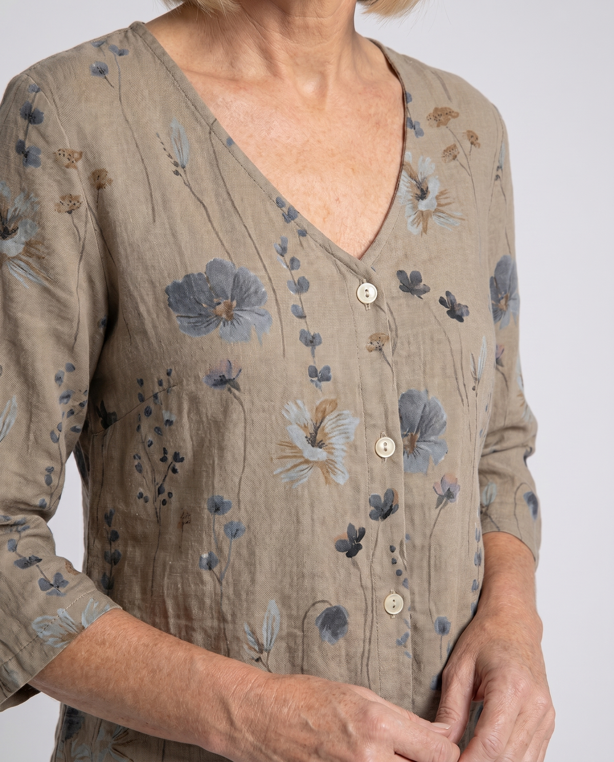 Women's Blouse | Three-Quarter Sleeve